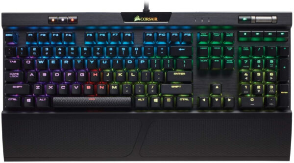 Corsair K70 RGB PRO toetsenbord Gamen USB AZERTY Belgisch Zwart - Afbeelding 2