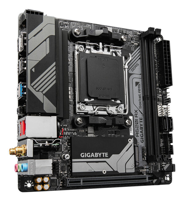GIGABYTE A620I AX moederbord AMD A620 Socket AM5 mini ITX - Afbeelding 3