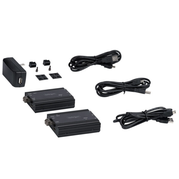 StarTech.com 4K HDMI KVM Extender over Glasvezel/FIber, HDMI Video & USB Remote KVM Switch/Console Extender tot 300m (MultiMode) - Afbeelding 8
