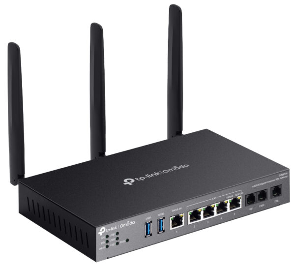 TP-Link Omada DR3220v-4G draadloze router Gigabit Ethernet Dual-band (2.4 GHz / 5 GHz) Zwart - Afbeelding 4