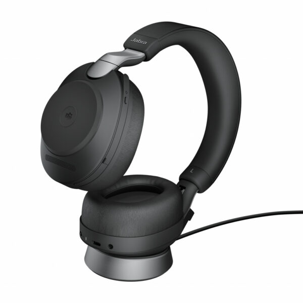 Jabra Evolve2 85 Headset Bedraad en draadloos Hoofdband Kantoor/callcenter USB Type-A Bluetooth Zwart - Afbeelding 3