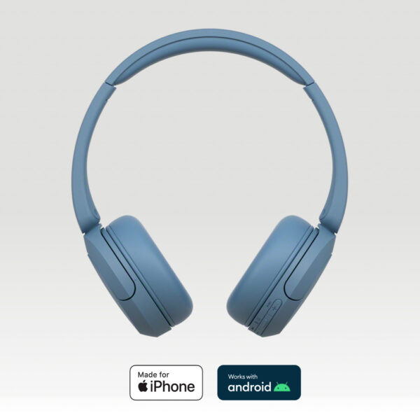 Sony WH-CH520 Headset Draadloos Hoofdband Oproepen/muziek USB Type-C Bluetooth Blauw - Afbeelding 3