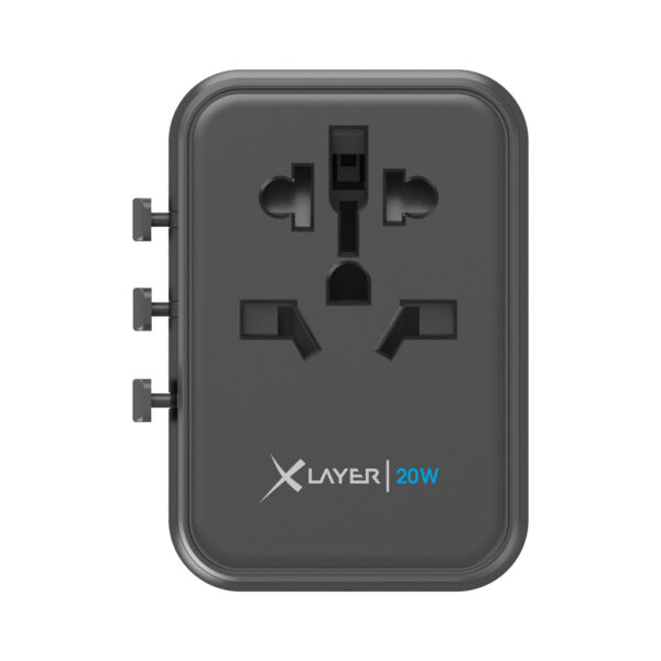 XLayer 220605 netvoeding & inverter Binnen 20 W Zwart - Afbeelding 5