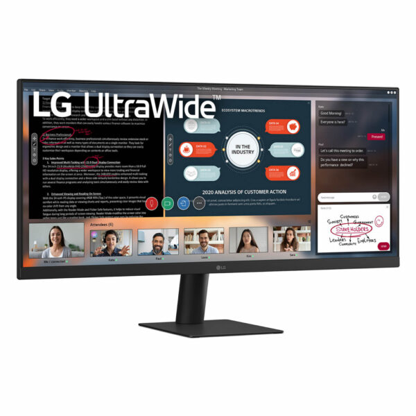 LG 29U511A-B computer monitor 73,7 cm (29") 2560 x 1080 Pixels WFHD LCD Zwart - Afbeelding 5