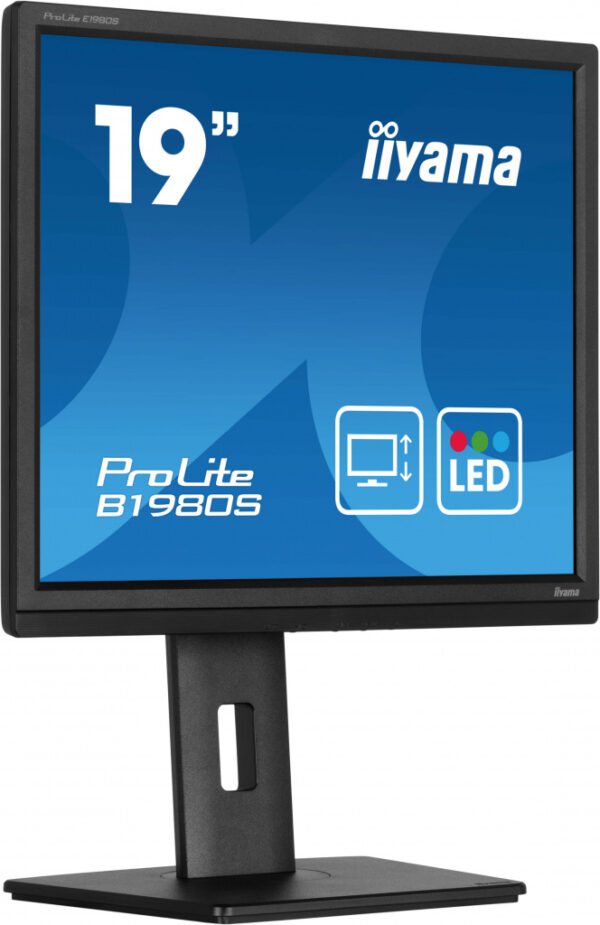 iiyama ProLite B1980S-B1 computer monitor 48,3 cm (19") 1280 x 1024 Pixels VGA LED Zwart - Afbeelding 6