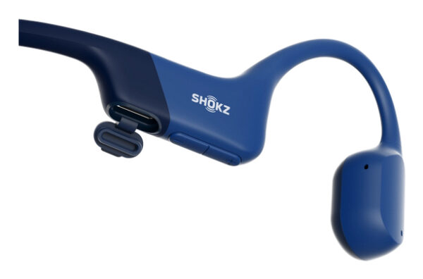 SHOKZ OpenRun Headset Draadloos Neckband Sporten Bluetooth Blauw - Afbeelding 3