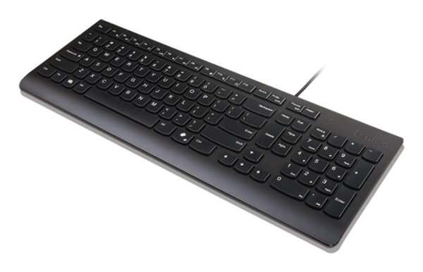 Lenovo 4Y41R64637 toetsenbord Thuis/Werk USB Belgisch, Engels Zwart - Afbeelding 2