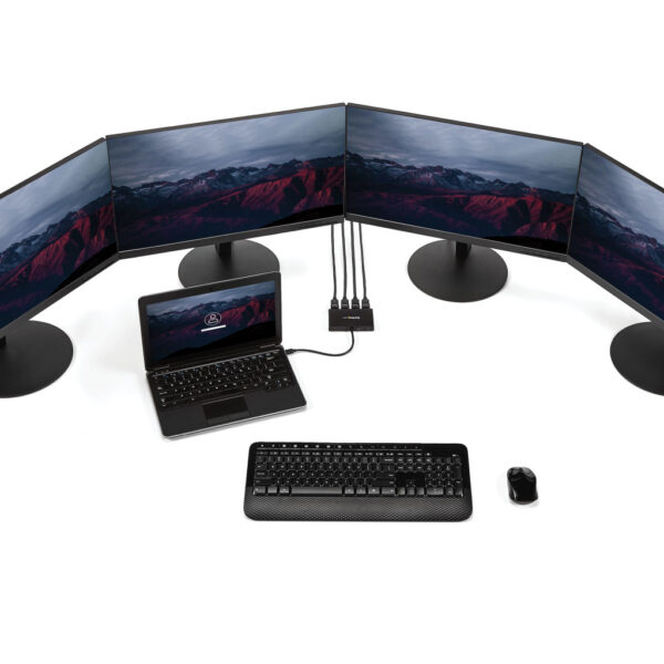 StarTech.com Mini DisplayPort naar DisplayPort multi-monitor splitter 4 poorts MST Hub - Afbeelding 3