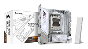 GIGABYTE X870I AORUS PRO ICE moederbord AMD X870 Socket AM5 Micro ITX