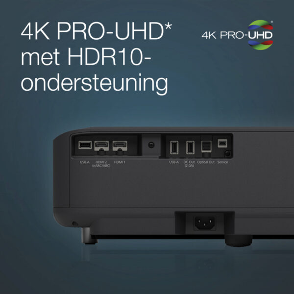 Epson EH-LS650B 4K PRO-UHD smart laserprojector, 3600 lumen, scherm van maximaal 120 inch - Afbeelding 21