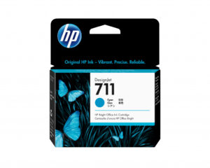 HP 711 cyaan DesignJet inktcartridge, 29 ml
