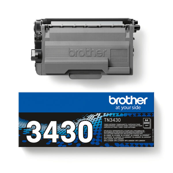 Brother TN-3430 tonercartridge 1 stuk(s) Origineel Zwart - Afbeelding 4