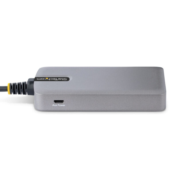 StarTech.com 4-Port USB-C Hub, 5Gbps, Bus Powered, USB C naar 4x USB-A Hub met Optionele Externe Voeding, Compacte Desktop/Lapto - Afbeelding 4
