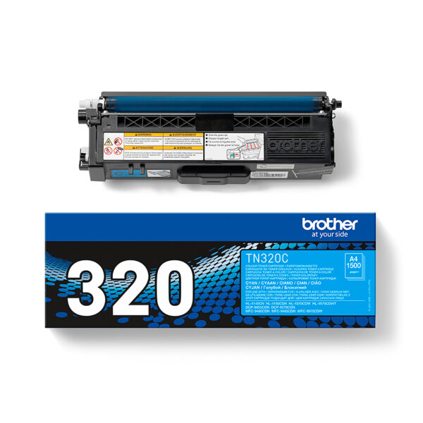 Brother TN-320C tonercartridge 1 stuk(s) Origineel Cyaan - Afbeelding 4