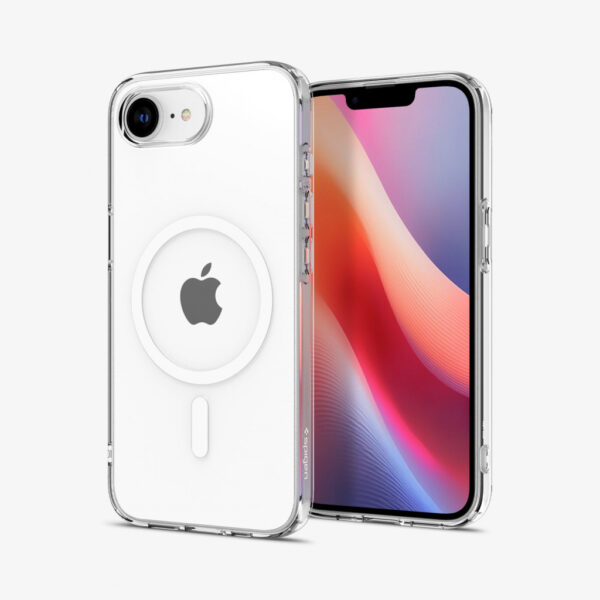 Spigen Liquid Crystal (MagFit) mobiele telefoon behuizingen 15,5 cm (6.1") Hoes Transparant, Wit - Afbeelding 2