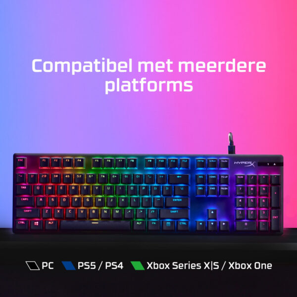 HyperX Alloy Origins PBT HX Red - Mechanical Gaming Keyboard - Afbeelding 17