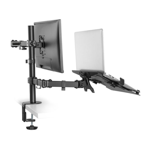 ACT Monitorarm 32" met laptophouder, 1 scherm - Afbeelding 2