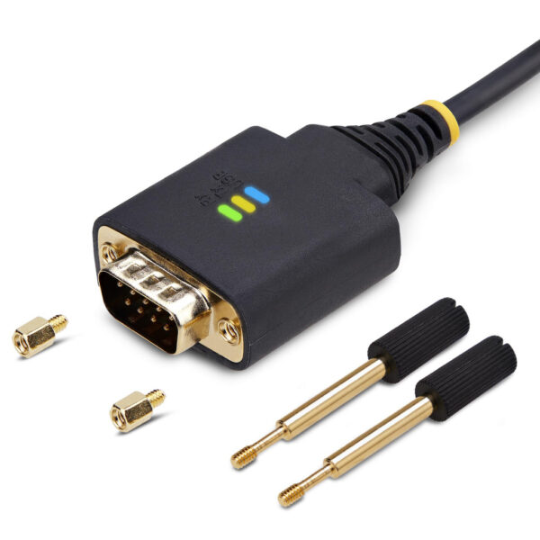 StarTech.com 30cm USB naar Serieel Adapter/Converter Kabel, COM Retention, Verwisselbare DB9 Schroeven/Moeren, USB-A naar DB9 RS - Afbeelding 6