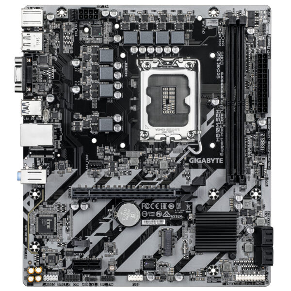 GIGABYTE H810M S2H moederbord Intel H810 LGA 1851 (Socket V1) micro ATX - Afbeelding 2