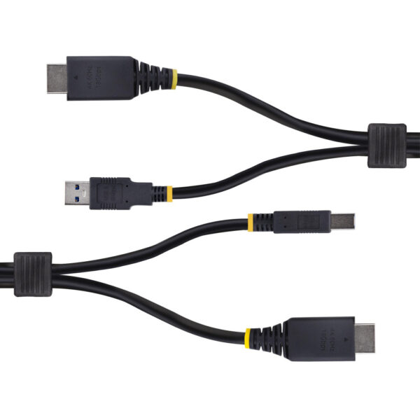 StarTech.com 3m HDMI en USB KVM Kabel, 5Gbps, 4K 60Hz, HDR10, HDMI audio, HDMI 2.0 en USB Combo Kabel voor KVM Switches - Afbeelding 6