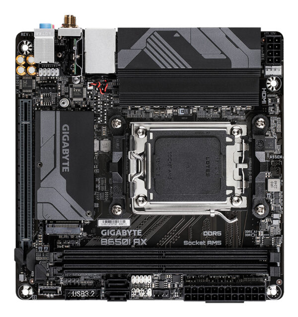 GIGABYTE B650I AX moederbord AMD B650 Socket AM5 mini ITX - Afbeelding 4
