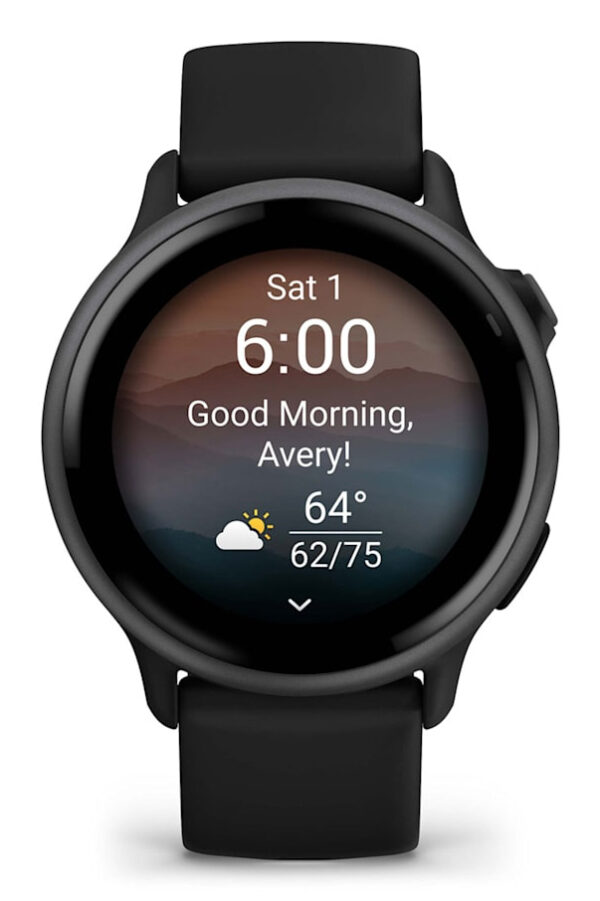 Garmin vívoactive 6 3,05 cm (1.2") AMOLED 42 mm Digitaal 390 x 390 Pixels Touchscreen Zwart Wifi GPS - Afbeelding 4