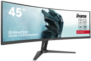iiyama G-MASTER RED EAGLE CURVED computer monitor 114,3 cm (45") 5120 x 1440 Pixels Dual QHD LED Zwart