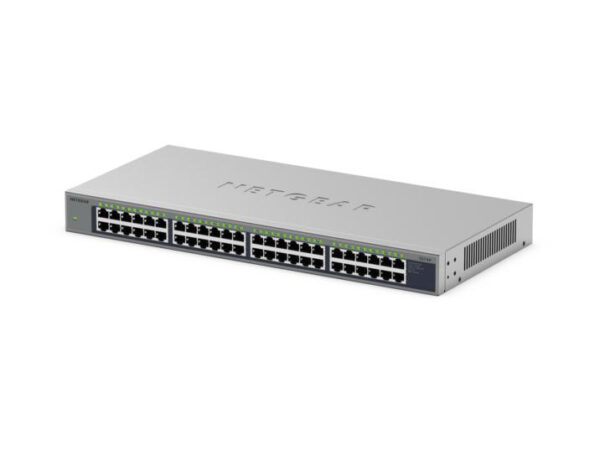 NETGEAR GS748 Unmanaged Gigabit Ethernet (10/100/1000) Power over Ethernet (PoE) Grijs - Afbeelding 2