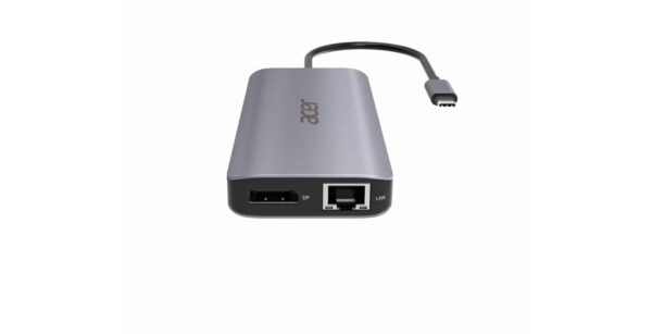 Acer 12-in-1 Type-C Dongle Bedraad USB 3.2 Gen 1 (3.1 Gen 1) Type-C Zilver - Afbeelding 4