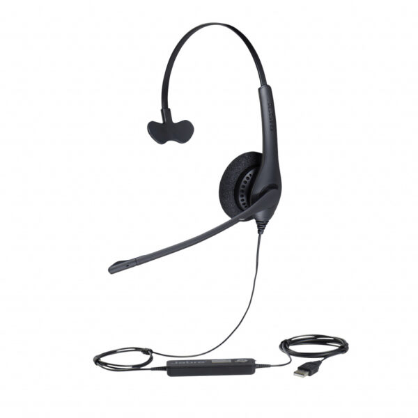 Jabra Biz 1500 Headset Bedraad Hoofdband Kantoor/callcenter Bluetooth Zwart