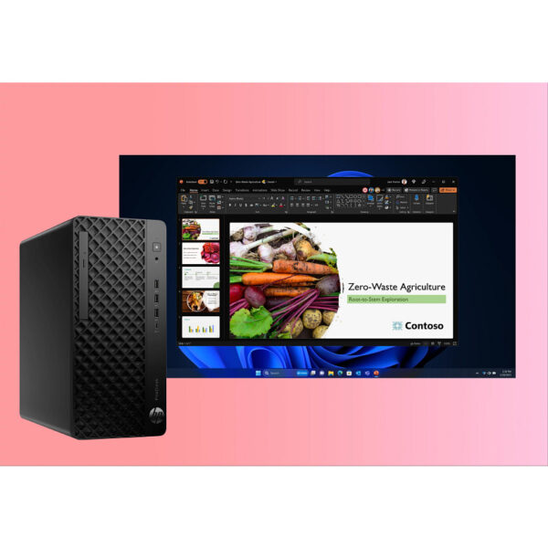 HP ProDesk 4 9H7T6ET#ABH PC's/werkstation 512 GB SSD Windows 11 Pro Tower AI PC Zwart - Afbeelding 6