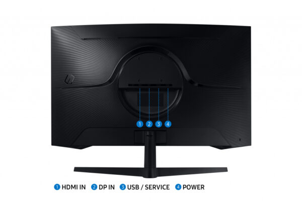 Samsung S32CG552EU computer monitor 81,3 cm (32") 2560 x 1440 Pixels Quad HD LED Zwart - Afbeelding 16