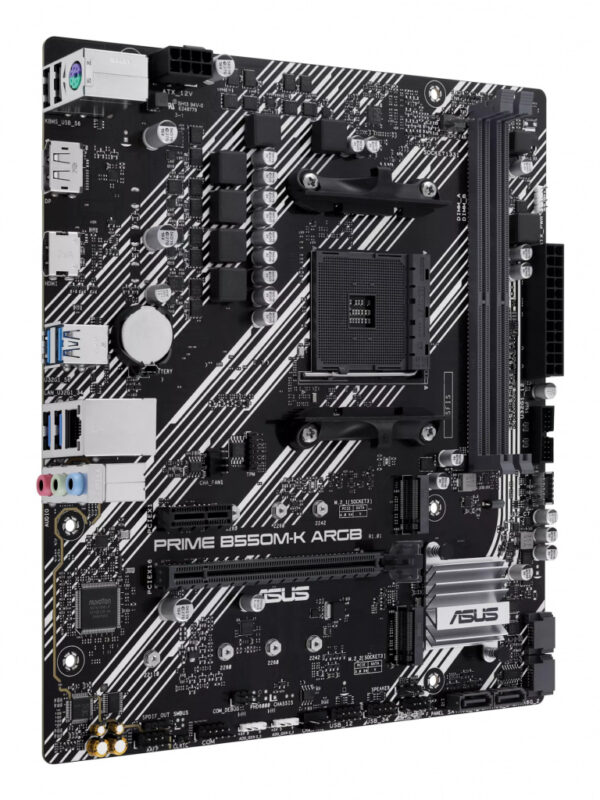 ASUS PRIME B550M-K ARGB AMD B550 Socket AM4 micro ATX - Afbeelding 3
