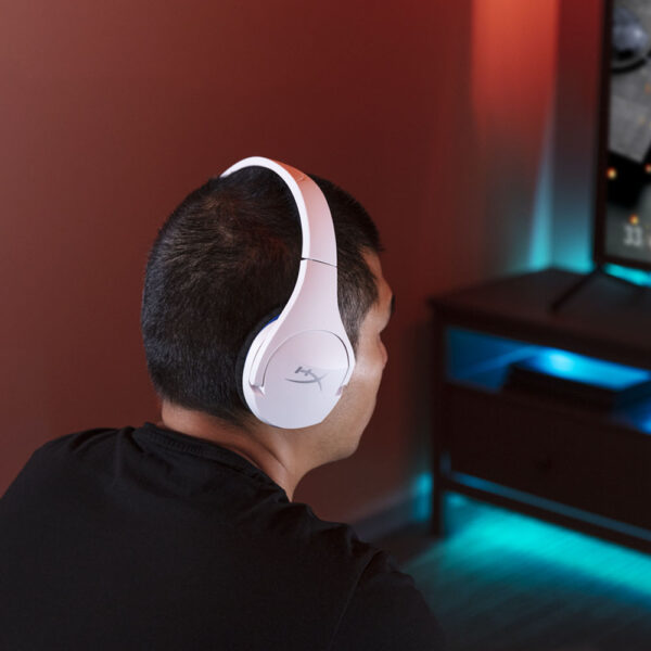 HyperX Cloud Stinger Core - draadloze gamingheadset (wit-blauw) - PS5-PS4 - Afbeelding 12