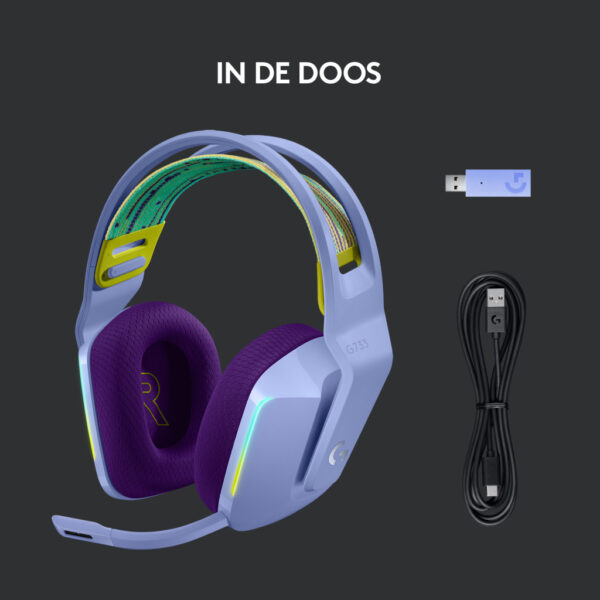 Logitech G G733 wireless gaming - Afbeelding 11