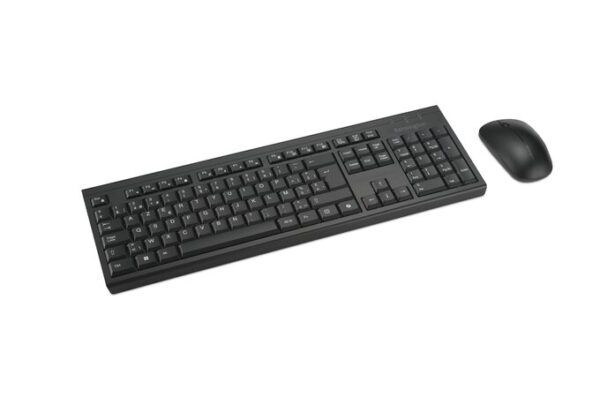 Kensington KM270 EQ Rechargeable Wireless Kbd mouse toetsenbord Inclusief muis Kantoor RF-draadloos + Bluetooth AZERTY Belgisch