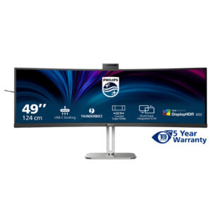 Philips 49B2U6903CH/00 computer monitor 124,5 cm (49") 5120 x 1440 Pixels Dual QHD LCD Grijs