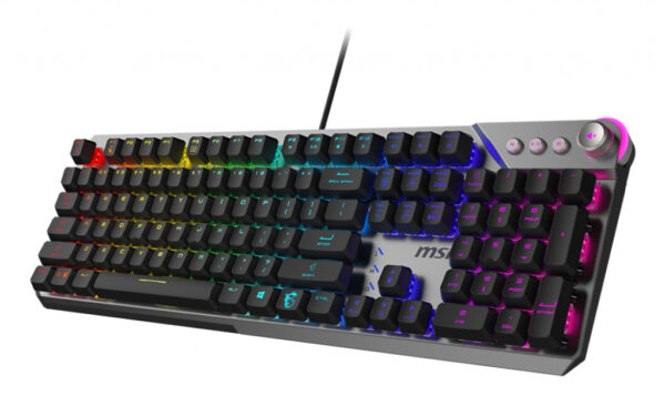 MSI STRIKE 600 toetsenbord Gamen USB QWERTY Amerikaans Engels Zwart - Afbeelding 5