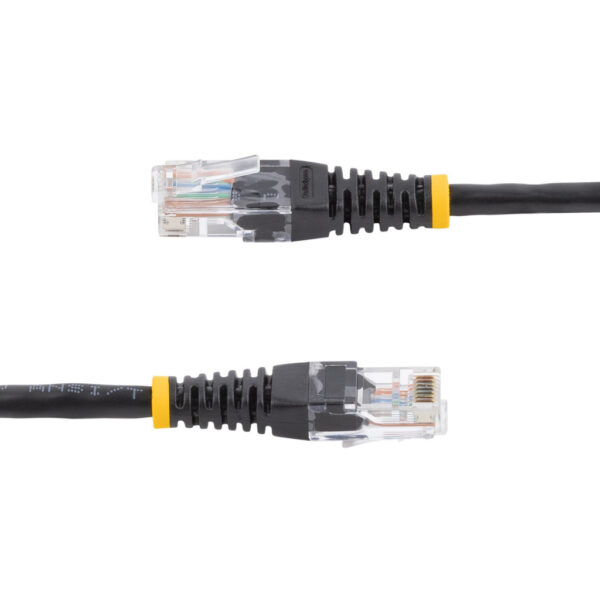 StarTech.com 15 m Cat5e Gegoten RJ45 UTP Netwerkkabel Zwart - Afbeelding 3