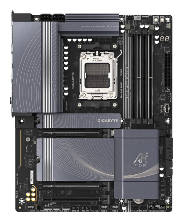 GIGABYTE B850 AI TOP moederbord AMD B850 Socket AM5 ATX - Afbeelding 2