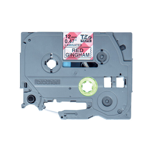 Brother TZE-MPRG31 labelprinter-tape Zwart op rood - Afbeelding 4