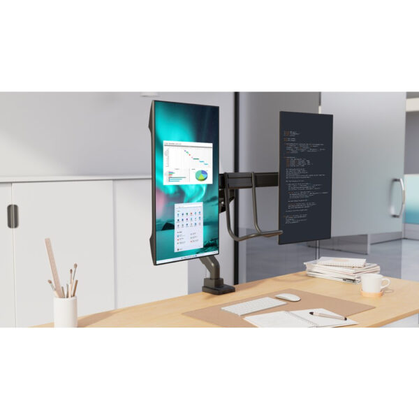 Kensington SmartFit 81,3 cm (32") Bureau Grijs - Afbeelding 9