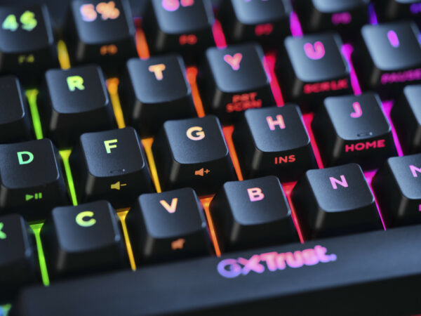 Trust GXT 867 Acira toetsenbord Gamen USB AZERTY Belgisch Zwart, Grijs - Afbeelding 9
