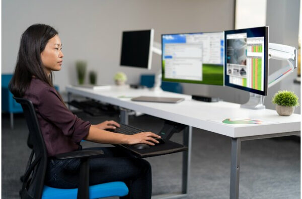 Kensington SmartFit® One-Touch in hoogte verstelbare dual monitorarm - Afbeelding 17