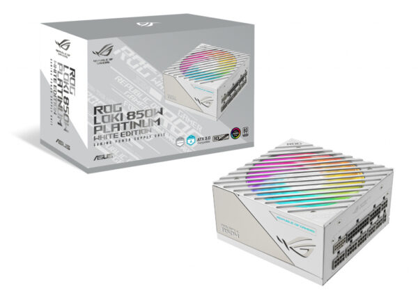 ASUS ROG Loki SFX-L 850W Platinum White power supply unit 24-pin ATX Wit - Afbeelding 12
