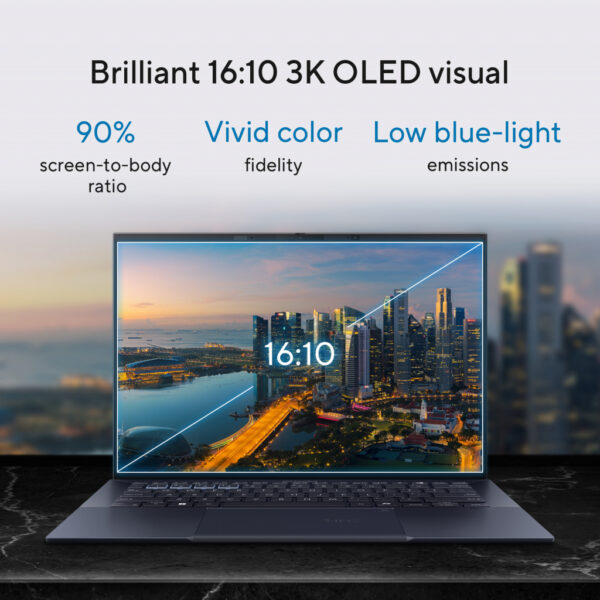 ASUS ExpertBook B9 OLED B9403CVAR-PP1678X Intel Core 7 150U Laptop 35,6 cm (14") WQXGA+ 32 GB LPDDR5x-SDRAM 1 TB SSD Wi-Fi 6E (8 - Afbeelding 15