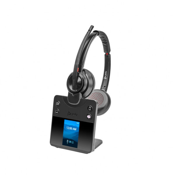 Poly Savi 8420 Office Stereo Microsoft Teams Certified DECT 1880-1900 MHz Headset - Afbeelding 2