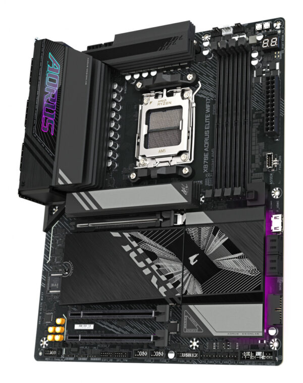GIGABYTE X870E AORUS ELITE WIFI7 AMD X870E Socket AM5 ATX - Afbeelding 4