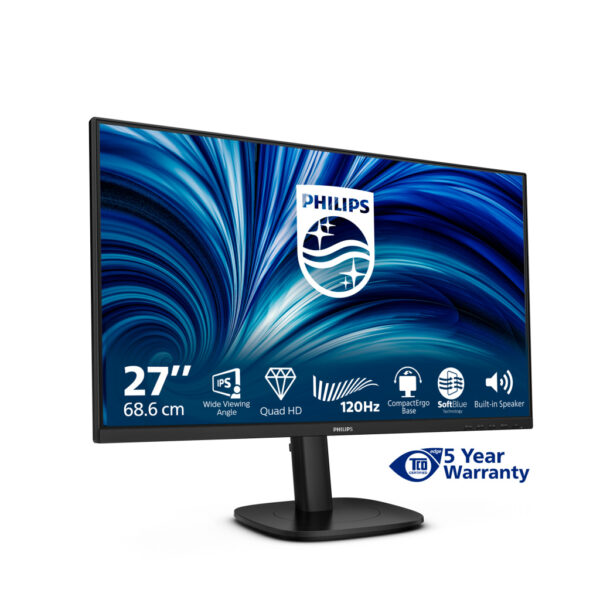 Philips 27B2N3500J/00 computer monitor 68,6 cm (27") 2560 x 1440 Pixels 2K LCD Zwart - Afbeelding 12