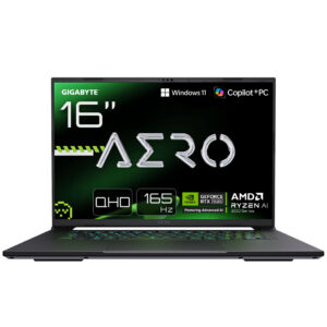 GIGABYTE AERO X16 2WHA3EEC65DP laptop Copilot+ PC AMD Ryzen AI 9 HX 370 40,6 cm (16") WQXGA 32 GB DDR5-SDRAM 2 TB SSD NVIDIA Ge